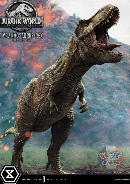 Mô hình khủng long T-Rex Prime 1 Studio Jurassic World tỉ lệ 1/38