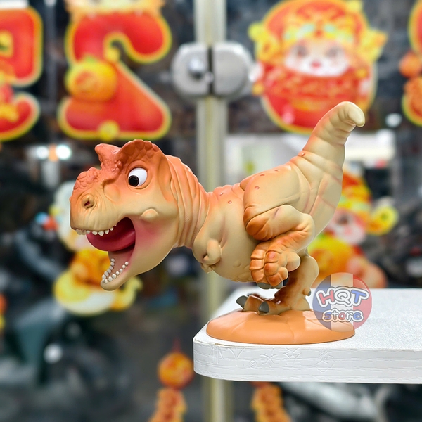 Mô hình khủng long T-Rex Shoulin Animation PVC dễ thương Baby Chibi Q