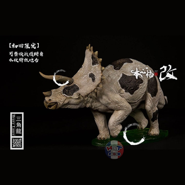 Mô hình khủng long Triceratops Nanmu Heavy Lance tỉ lệ 1/35 chính hãng