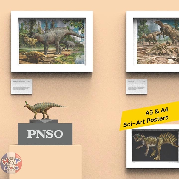 Mô hình khủng long Tsintaosaurus Xiaoqin PNSO tỉ lệ 1/35 chính hãng