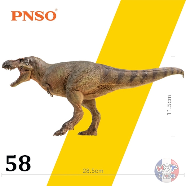 Mô hình khủng long Zhuchengtyrannus LuXiong PNSO 58 tỉ lệ 1/35 chính hãng