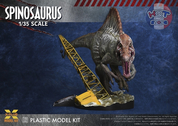 Mô hình lắp ráp khủng long Spinosaurus X-PLUS tỉ lệ 1/35 (chưa sơn)