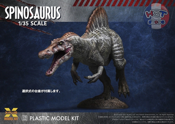 Mô hình lắp ráp khủng long Spinosaurus X-PLUS tỉ lệ 1/35 (chưa sơn)