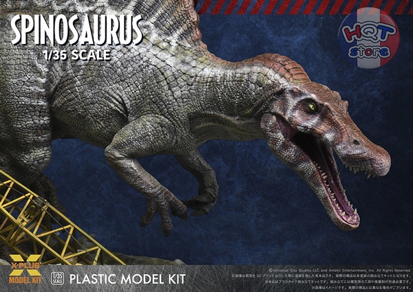 Mô hình lắp ráp khủng long Spinosaurus X-PLUS tỉ lệ 1/35 (chưa sơn)