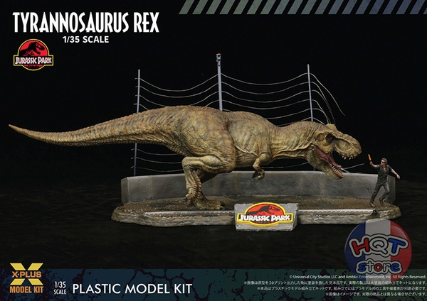 Mô hình lắp ráp khủng long T-Rex X-PLUS Tyrannosaurus Rex tỉ lệ 1/35