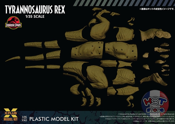 Mô hình lắp ráp khủng long T-Rex X-PLUS Tyrannosaurus Rex tỉ lệ 1/35