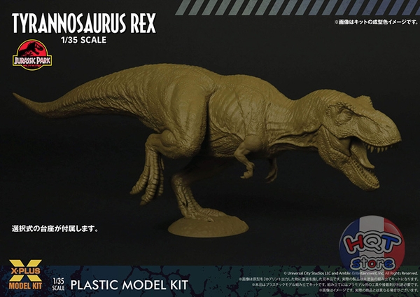 Mô hình lắp ráp khủng long T-Rex X-PLUS Tyrannosaurus Rex tỉ lệ 1/35