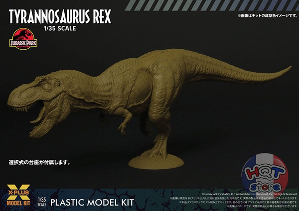 Mô hình lắp ráp khủng long T-Rex X-PLUS Tyrannosaurus Rex tỉ lệ 1/35