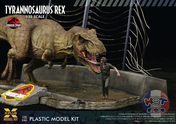 Mô hình lắp ráp khủng long T-Rex X-PLUS Tyrannosaurus Rex tỉ lệ 1/35
