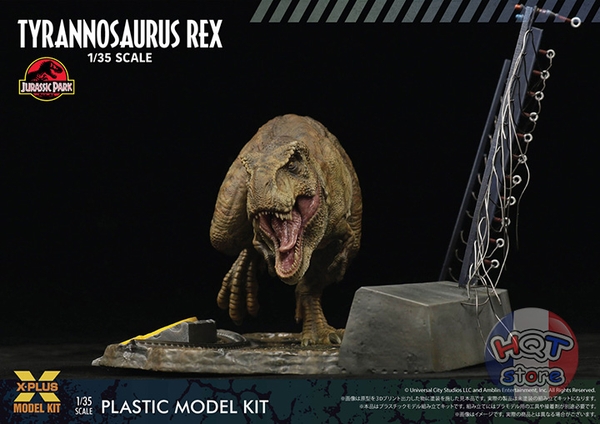 Mô hình lắp ráp khủng long T-Rex X-PLUS Tyrannosaurus Rex tỉ lệ 1/35