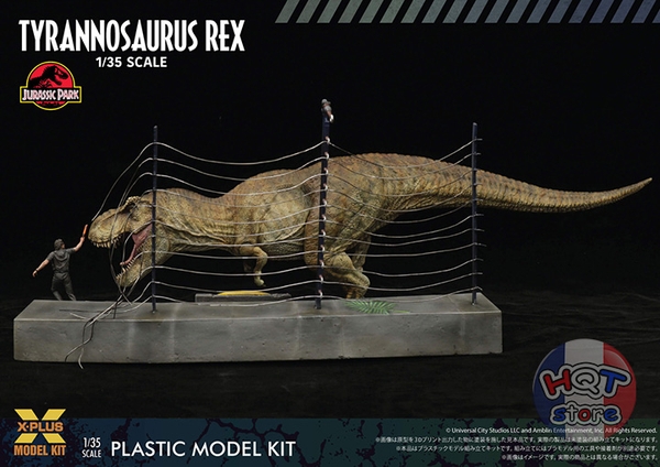 Mô hình lắp ráp khủng long T-Rex X-PLUS Tyrannosaurus Rex tỉ lệ 1/35