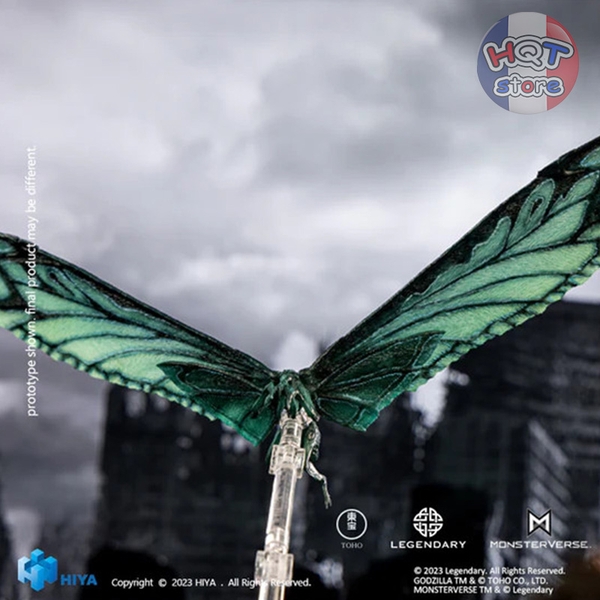 Mô hình Mothra Emerald Titan HIYA Exquisite Basic Action Figure