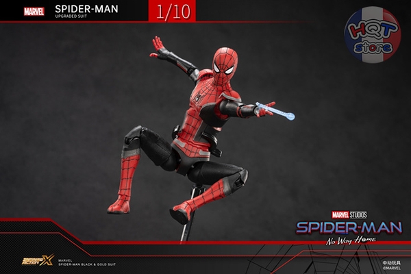 Mô hình Người Nhện Spider Man Upgraded Suit No Way Home ZD Toys 1/10