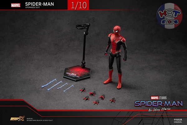 Mô hình Người Nhện Spider Man Upgraded Suit No Way Home ZD Toys 1/10