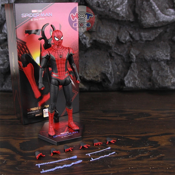 Mô hình Người Nhện Spider Man Upgraded Suit No Way Home ZD Toys 1/10