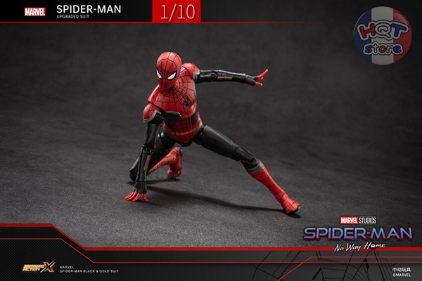 Mô hình Người Nhện Spider Man Upgraded Suit No Way Home ZD Toys 1/10