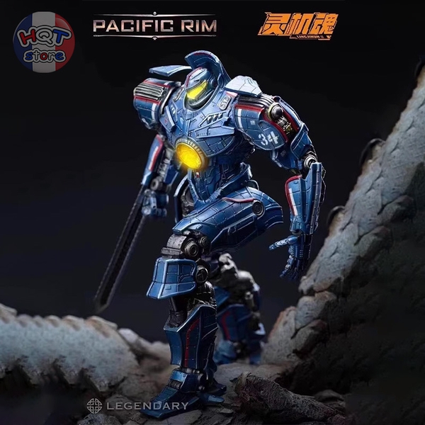 Mô hình Pacific Rim Gipsy Danger hãng LingJiHun Model Action Fig 20cm