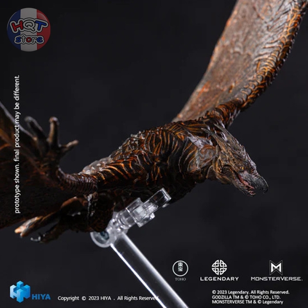 Mô hình Rodan Flameborn HIYA Exquisite Basic Action Figure cánh 40cm