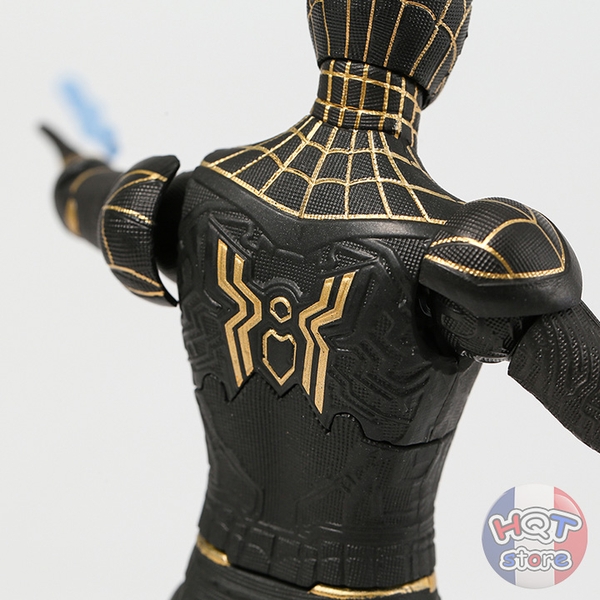 Mô hình Spider Man Black & Gold Suit No Way Home ZD Toys tỉ lệ 1/10