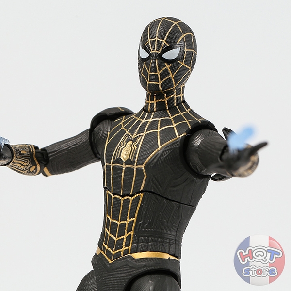 Mô hình Spider Man Black & Gold Suit No Way Home ZD Toys tỉ lệ 1/10