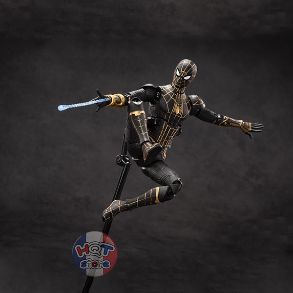 Mô hình Spider Man Black & Gold Suit No Way Home ZD Toys tỉ lệ 1/10