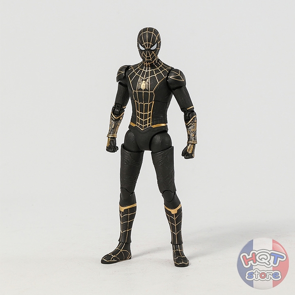 Mô hình Spider Man Black & Gold Suit No Way Home ZD Toys tỉ lệ 1/10