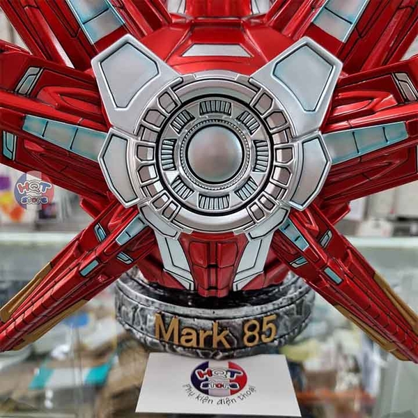 Mô hình tượng bán thân IRon Man Mark 85 Polystone tỉ lệ 1/2 36cm