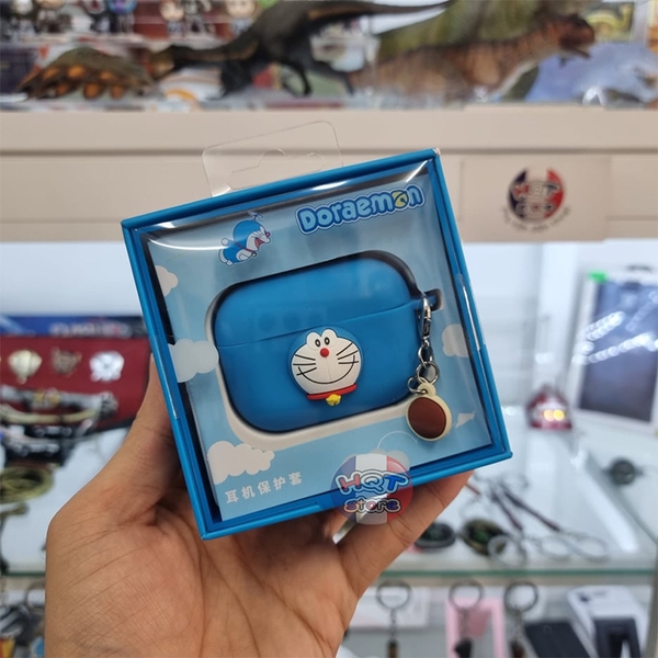Ốp Airpods Pro hình Doraemon dễ thương chính hãng Rock