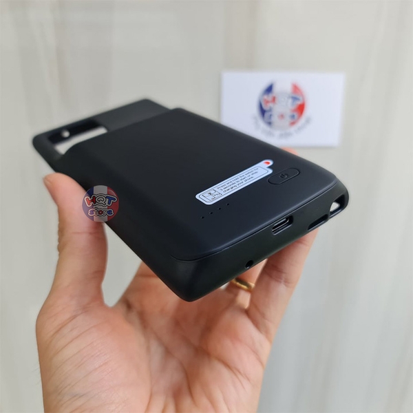 Ốp lưng kiêm pin sạc dự phòng Newdery 6000mah Note 20 Ultra Note20