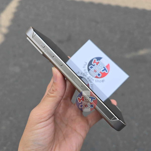 Ốp lưng nhôm da Aromathrerapy M03 iPhone 15 Pro Max / 15 Pro
