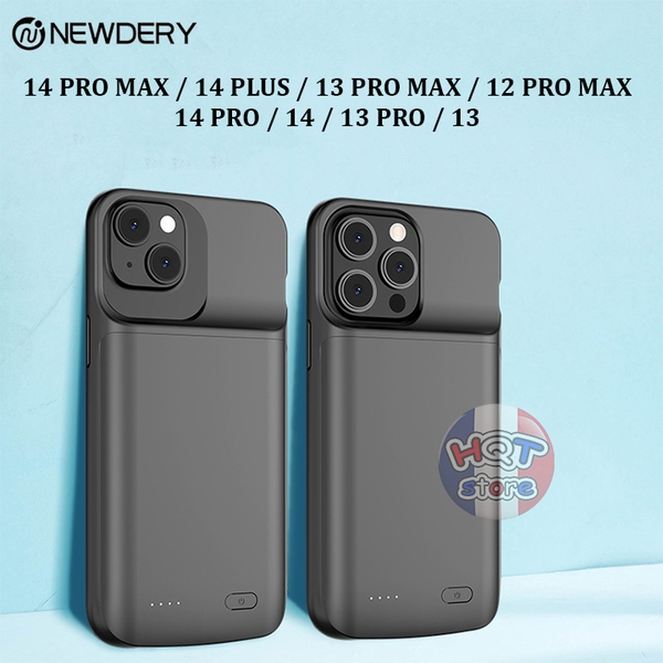 Ốp lưng pin sạc dự phòng Newdery IPhone 14 Pro Max 14Pro 14Plus 14