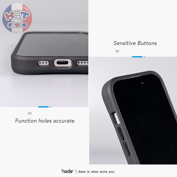 Ốp lưng sợi Carbon Kevlar Hoda Diverse Case iPhone 15 Pro Max / 15 Pro