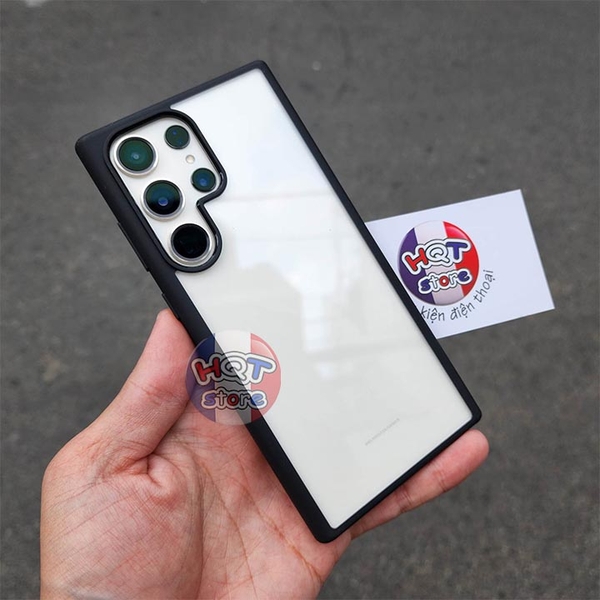 Ốp lưng trong suốt viền mỏng IPaky Bright S23 Ultra S23 Plus S23