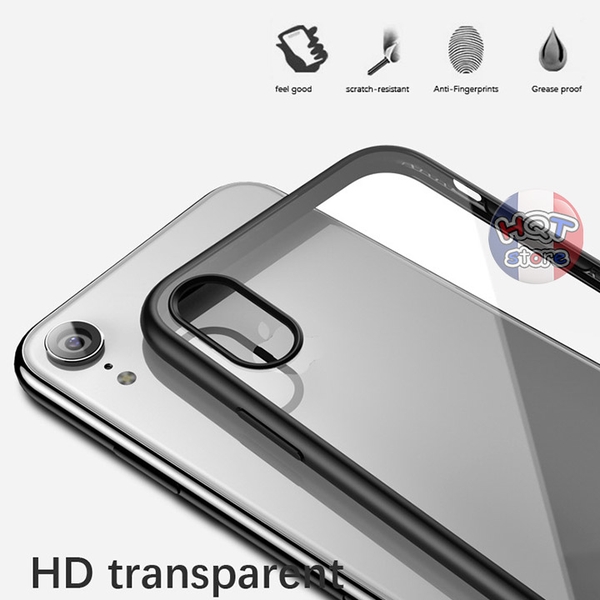 Ốp lưng trong viền màu IPaky Bright cho iPhone XS Max / XR / XS / X