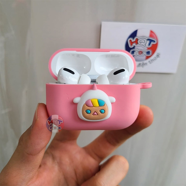 Ốp silicon case Gấu Brown dễ thương cho tai nghe Airpods Pro / 2 / 1