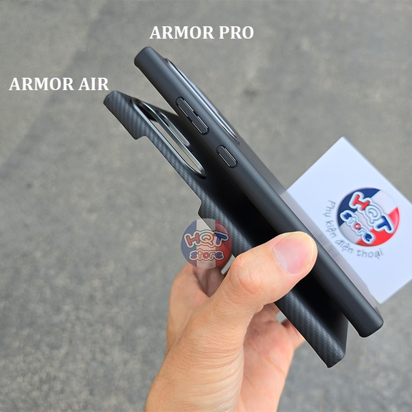 Ốp carbon 600D Benks MagClap ArmorPro Case cho S24 Ultra (Viền dẻo)