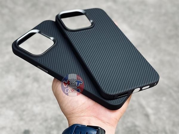 Ốp carbon 600D Benks MagClap ArmorAir Case IPhone 15 Pro Max / 15 Pro