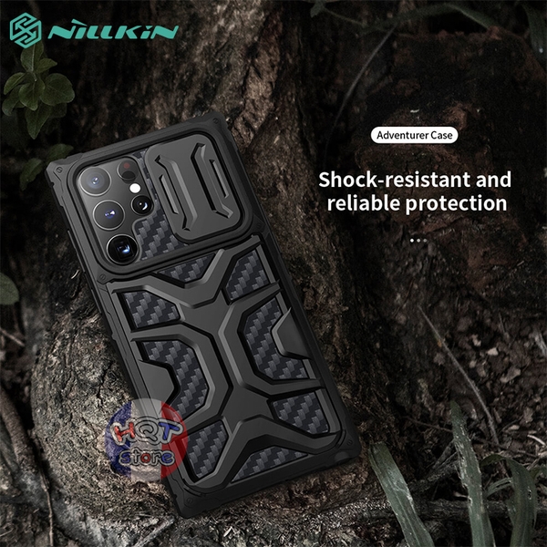 Ốp chống sốc Nillkin Aventurer Case Samsung S22 Ultra / S22 Plus / S22