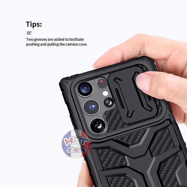 Ốp chống sốc Nillkin Aventurer Case Samsung S22 Ultra / S22 Plus / S22