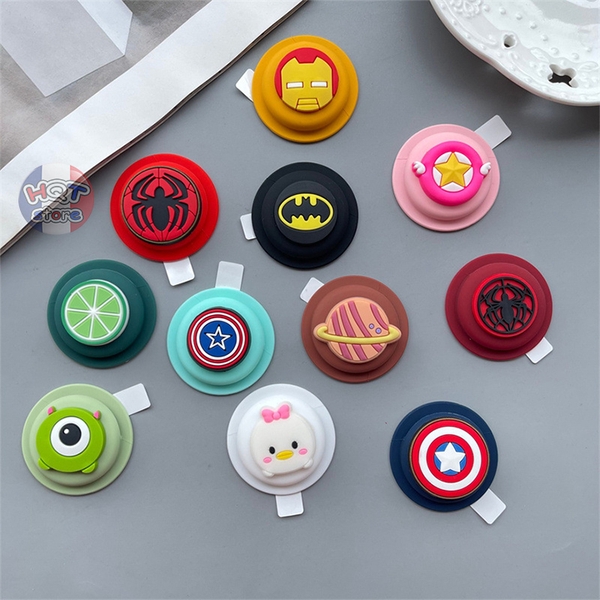 Ốp dán Silicon Marvel Airtag Case bảo vệ chống trầy chống sốc