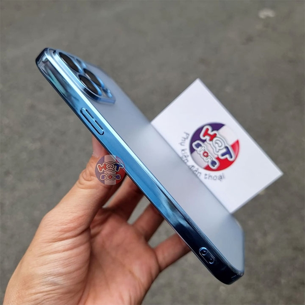 Ốp dẻo nhám viền màu Likgus  Shining Matte IPhone 13 Pro Max / 13 Pro