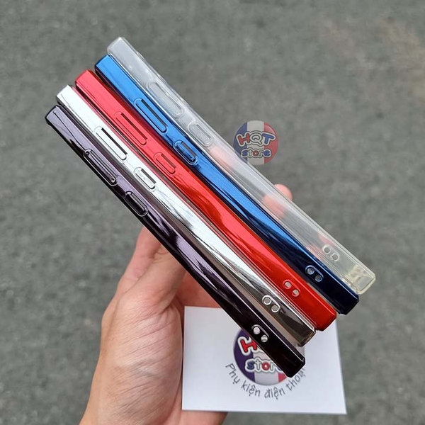 Ốp dẻo nhám viền màu Shining Matte cho S22 Ultra / S22 Plus / S22