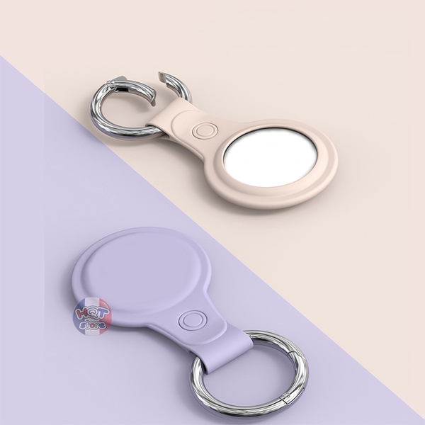 Ốp dẻo silicon case cho Airtag bảo vệ chống trầy chống va đập