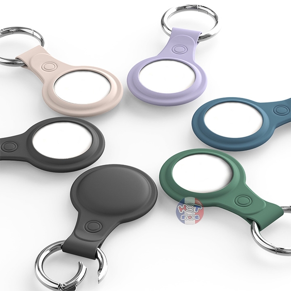 Ốp dẻo silicon case cho Airtag bảo vệ chống trầy chống va đập