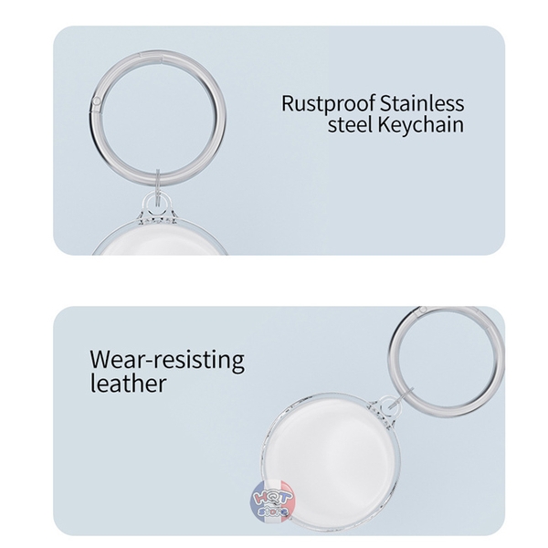 Ốp dẻo trong suốt cho Airtag Slim Case bảo vệ chống trầy chống va đập