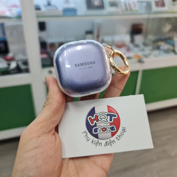 Ốp dẻo trong suốt cho tai nghe Galaxy Buds Live / Pro Clear Soft Case