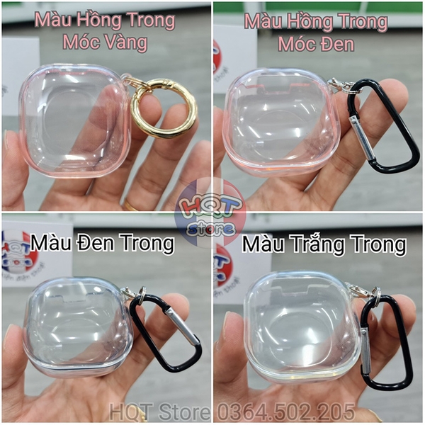 Ốp dẻo trong suốt cho tai nghe Galaxy Buds Live / Pro Clear Soft Case
