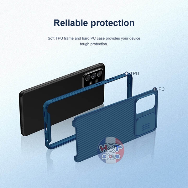Ốp lưng bảo vệ camera Nillkin CamShield Pro cho Galaxy A72