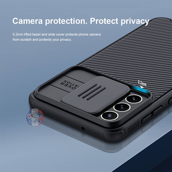 Ốp lưng bảo vệ camera Nillkin CamShield Pro cho Samsung S21 FE 2021
