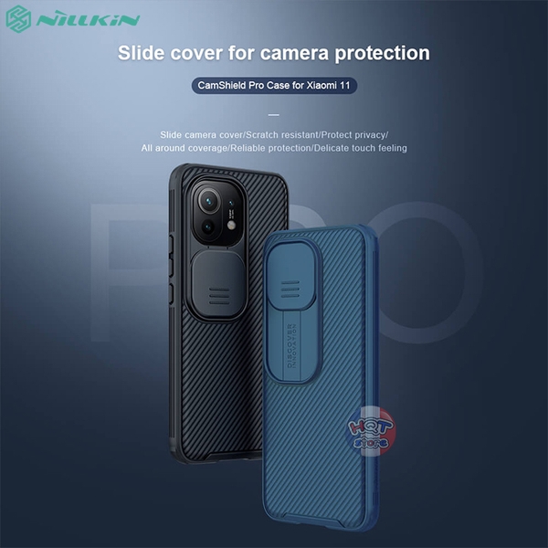 Ốp lưng bảo vệ camera Nillkin CamShield Pro cho Xiaomi Mi 11